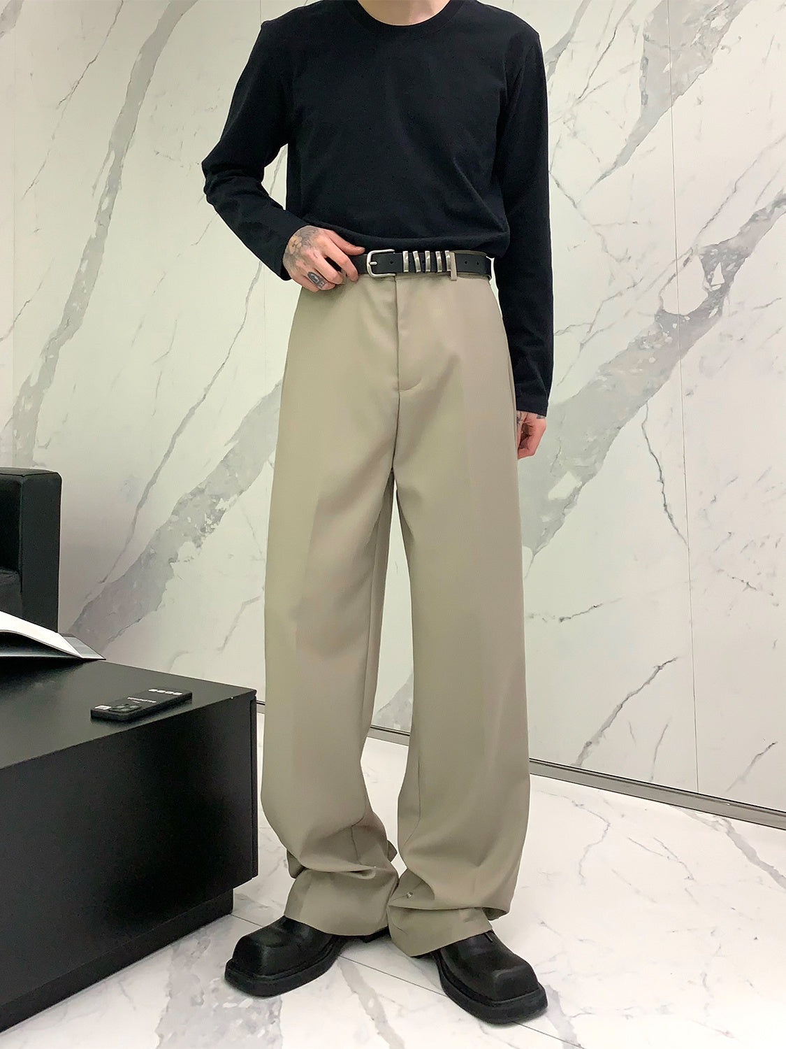 Francesco Button Trousers