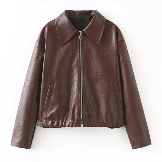 Eros Vegan Leather Jacket